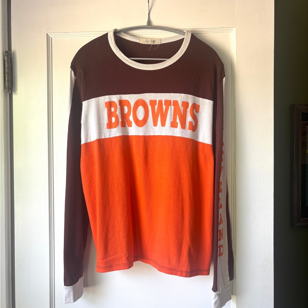 Cleveland Browns Long Sleeve Tee Shirt